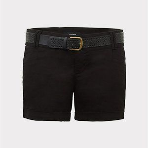 Torrid Sateen Shorts - Black - Size 20